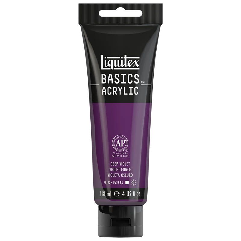 Peinture Liquitex Basics Violet Foncé 115