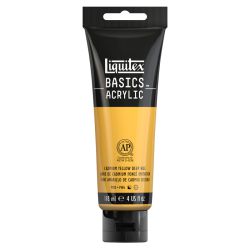 Peinture Liquitex Basics Jaune Cadmium Foncé (Imit.) 163