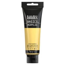Peinture Liquitex Basics Jaune de Naples (Imit.) 601