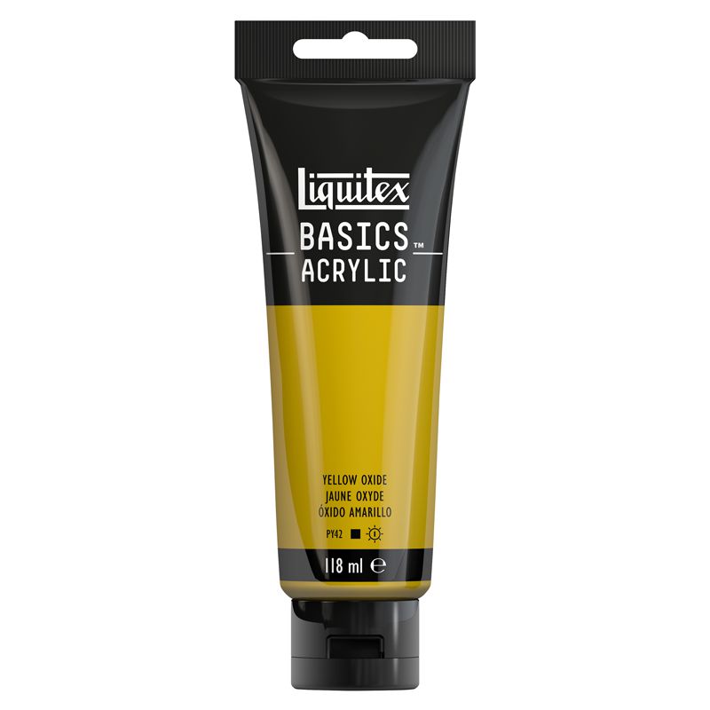 Peinture Liquitex Basics Jaune oxide 416