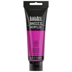 Peinture Liquitex Basics Magenta Moyen 500