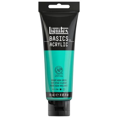 Peinture Liquitex Basics Bleu Vert Eclatant 660