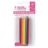20 Recharges Bâtons Colle Couleurs Assorties Ø7mm pour Pistolet - Graine Créative
