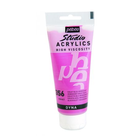 Pébéo Studio 356 Violet bleu iridescent
