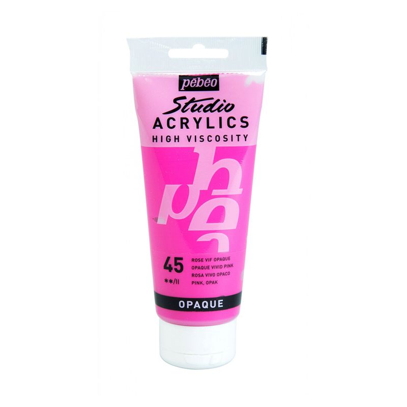 Pébéo Studio 45 Rose vif opaque