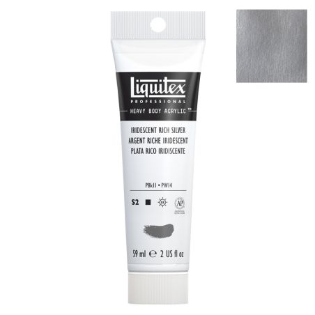 Liquitex Heavy body 59ml Argent riche iridescent 239