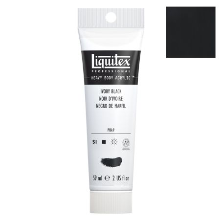 Liquitex Heavy body 59ml Noir Ivoire 244