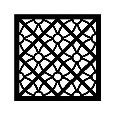 Pochoir 15x15 cm Carreau Ciment 1 - Artémio