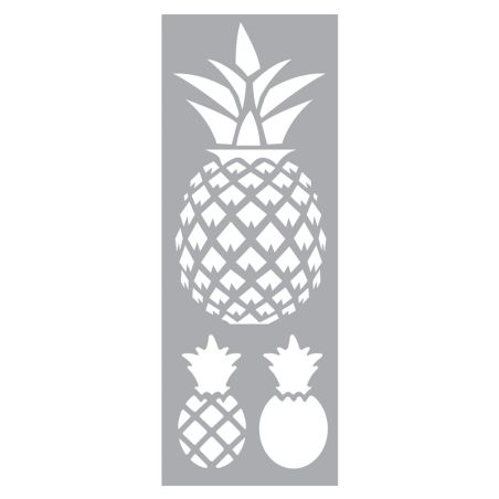 Pochoir Home Déco Ananas 15x40 cm – Graine Créative