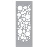 Pochoir Home Déco Bulles 15x40 cm - Graine Créative