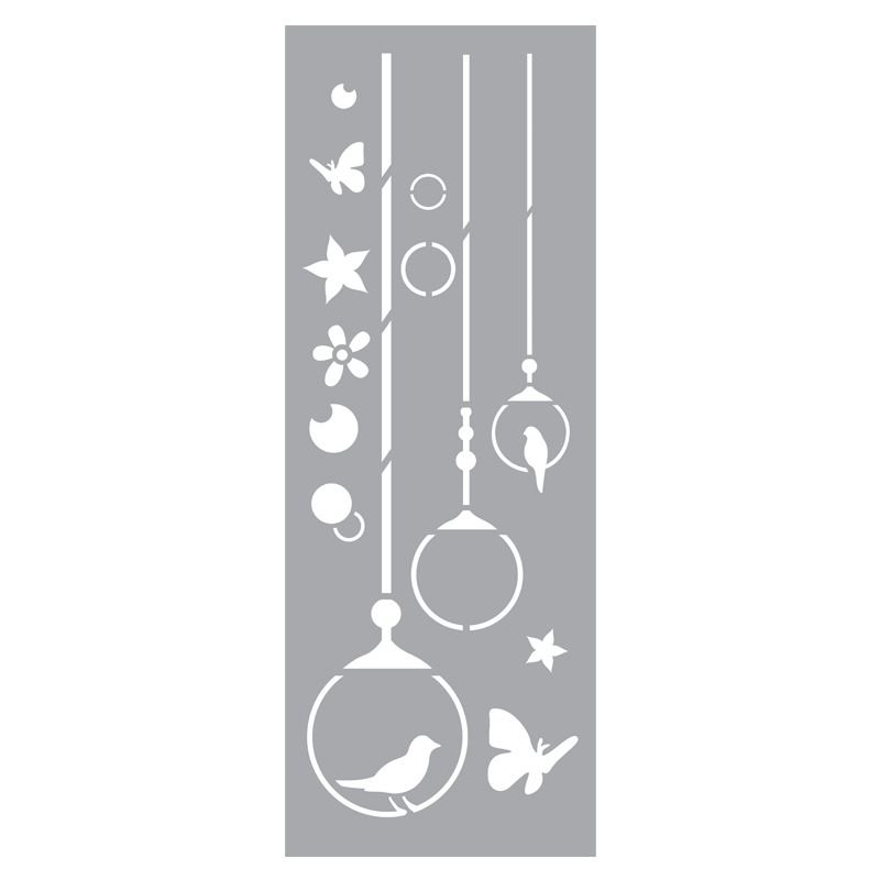 Pochoir Home Déco Liberty 15x40 cm – Graine Créative