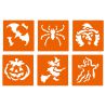 6 pochoirs pour enfants Halloween Graine créative