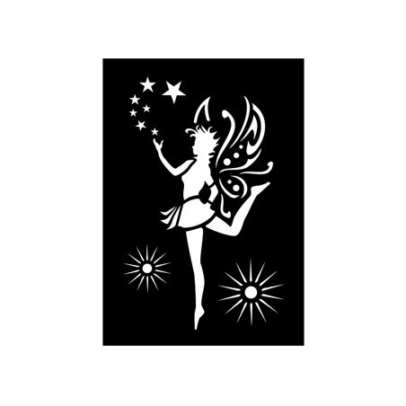 Pochoir Adhésif Fée 7x10 cm – Graine Créative