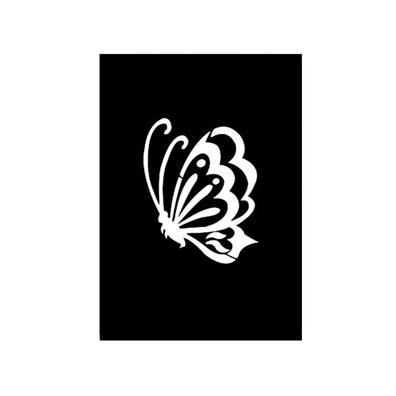 Pochoir Adhésif 7x10cm Papillon vol