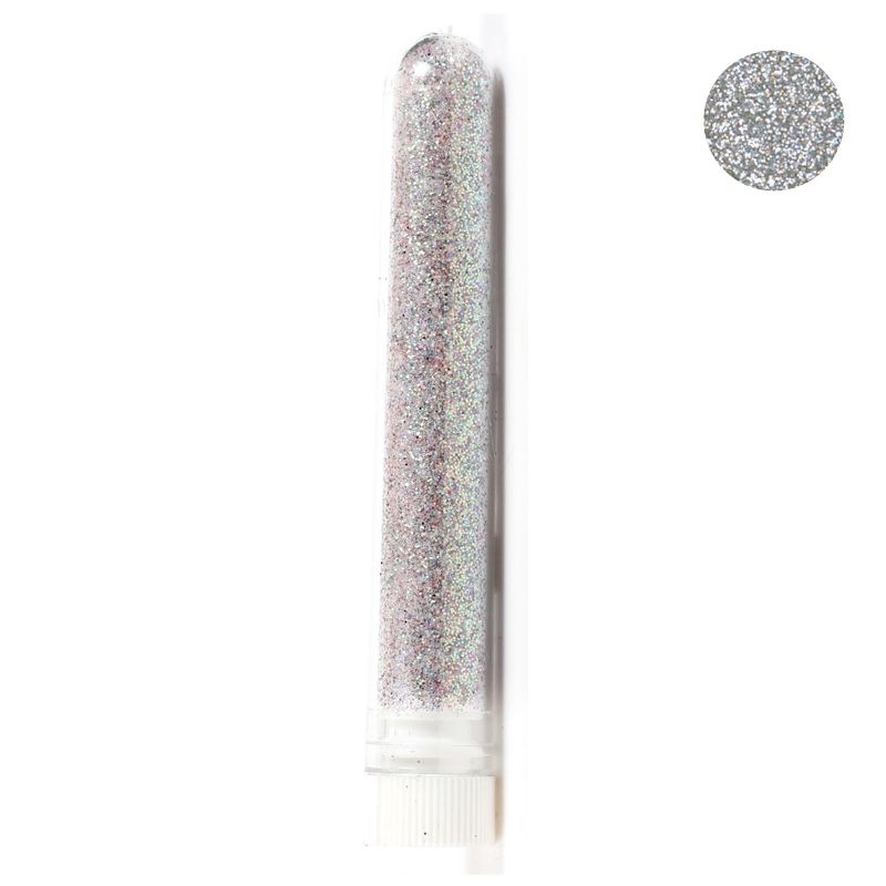 Tube 3g paillettes Argentées Graine créative