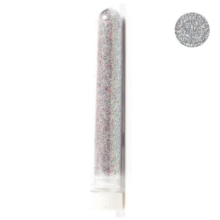 Tube 3g paillettes Argentées Graine créative