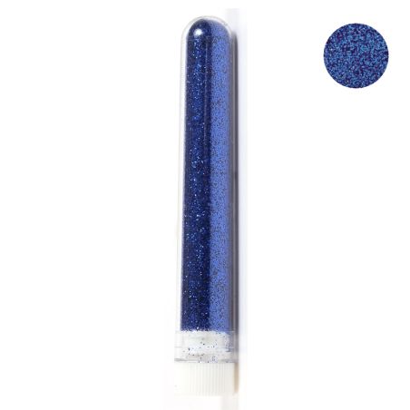 Tube 3g paillettes Bleu foncé Graine créative