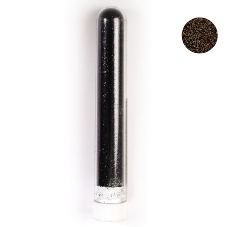 Tube 3g paillettes Noires Graine créative