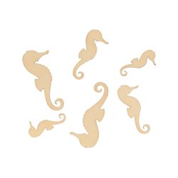 30 Silhouettes Hippocampes Artémio