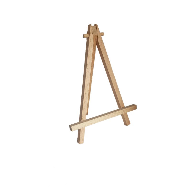 Mini-chevalet 17 cm en bois de hêtre - Nid'Art