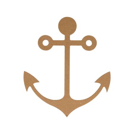 Silhouette MDF Ancre 14.5x12.8x0.6 cm - Artemio