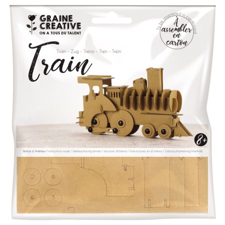Maquette en Carton Train Graine Créative