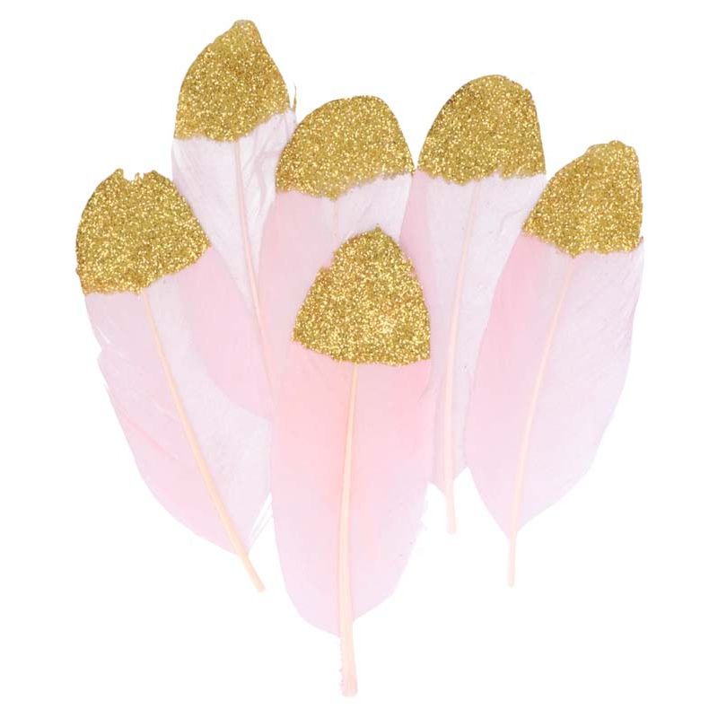 Plumes paillettes lovely swan Artémio