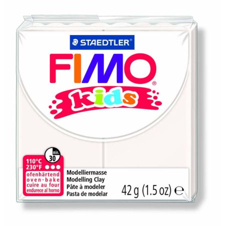 Pâte Fimo kids blanc 0 42g