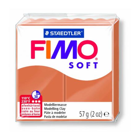 Pâte Fimo Soft Cognac 76 57g