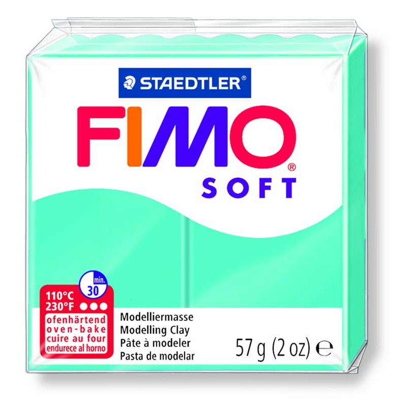 Pâte Fimo Soft Menthe 39 57g
