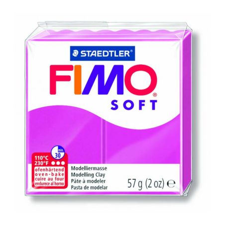 Pâte Fimo Soft Framboise 22 57g