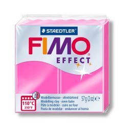 Pâte Fimo Effet Néon Fuschia 57g