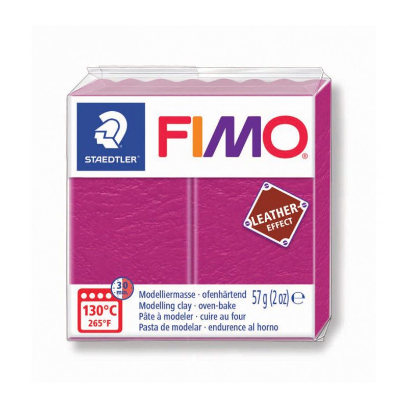 Pâte Fimo Effet Cuir Baie 229 57g