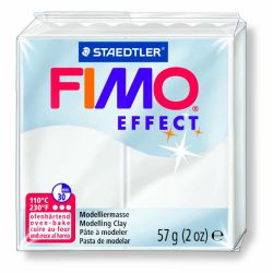 Pâte Fimo Effect Transparente Blanc 14 57g