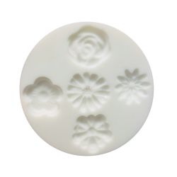 Mini moule silicone Fleurs Graine créative
