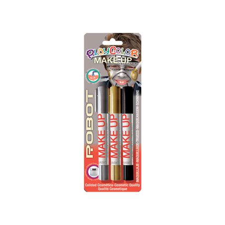 3 Sticks de maquillage Playcolor Make Up Robot