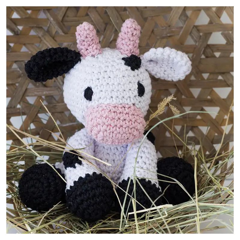 kit Amigurumi - Kirby la vache