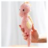 Kit Amigurumi - Bubbles l’hippocampe "Abricot"