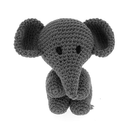Kit Amigurumi - Mo l'Elephant "Lava"