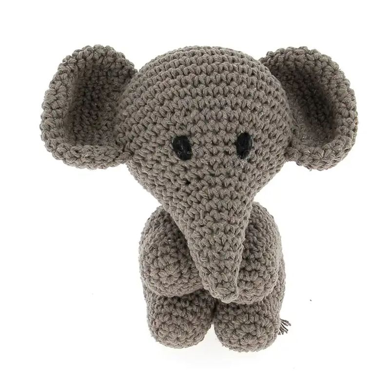 Kit Amigurumi - Mo l'Elephant "Taupe"