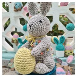 Kit Amigurumi - Choco Pop le Lapin de Pâques