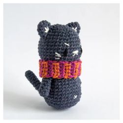 Kit Amigurumi - Chat d’Halloween