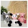Kit Amigurumi - Set Farm Friends