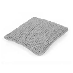 Kit Coussin au Crochet RibbonXL « Silver Grey »