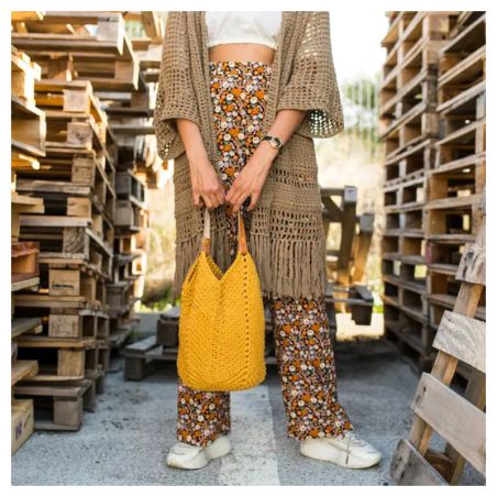 Kit Sac au Crochet Toscana - Harvest Ocre