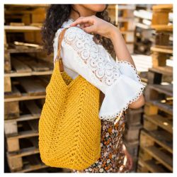 Kit Sac au Crochet Toscana - Harvest Ocre