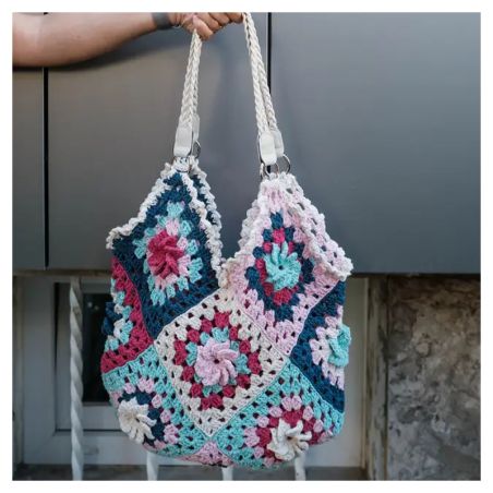 Kit de Crochet Sac Carré Granny