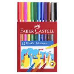12 Feutres scolaires - Faber-Castell