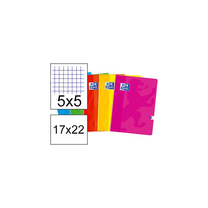 Cahier Oxford petits carreaux 96 Pages A5+