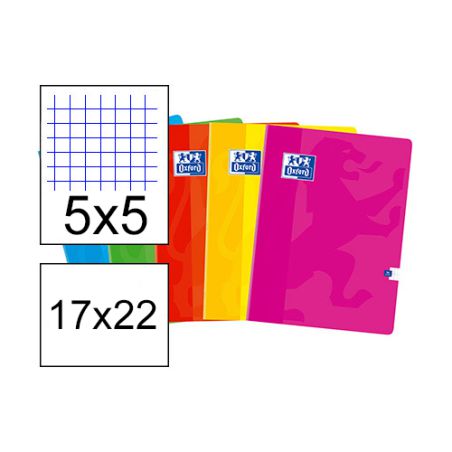 Cahier Oxford petits carreaux 96 Pages A5+
